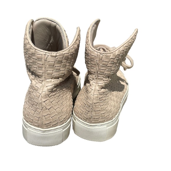 The Last Conspiracy weaved leather sneakers - Picture 9 of 12